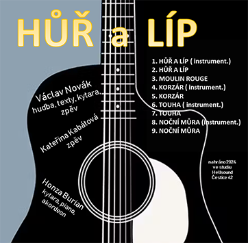 Hůř a líp - obal CD